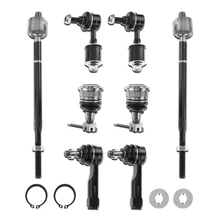 1998-2001 Nissan Altima A Set of 8 Ball Joint Sway Bar Link and Tie Rod End Kit Front Side A-Premium APCA1937