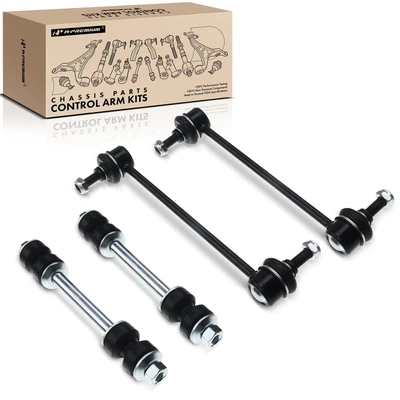 4 Pcs Front & Rear Stabilizer Sway Bar Link