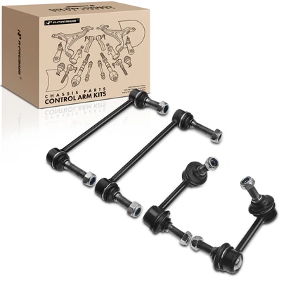 4 Pcs Front & Rear Stabilizer Sway Bar Link