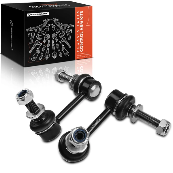 Sway Bar Link, Front Side, A-Premium APCA1989