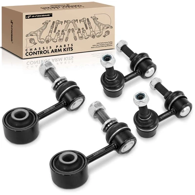 4 Pcs Front & Rear Stabilizer Bar Link