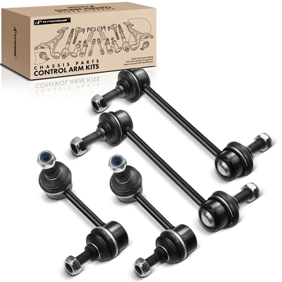 4 Pcs Front & Rear Stabilizer Sway Bar Links