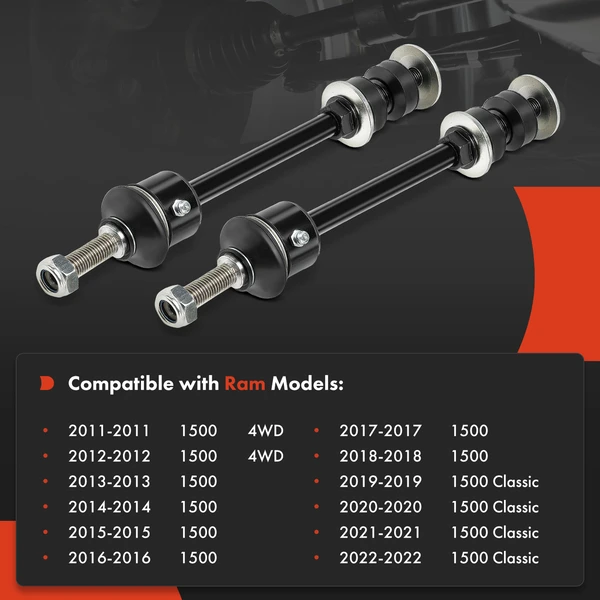 Sway Bar Link Front Driver & Passenger A-Premium APCA8352