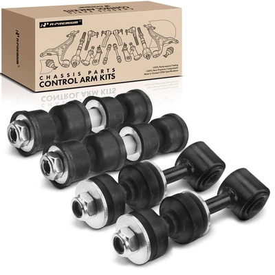 4 Pcs Front & Rear Stabilizer Bar Link