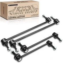 4 Pcs Front & Rear Stabilizer Bar Link