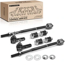 6 Pcs Front Stabilizer Bar Link Tie Rod End