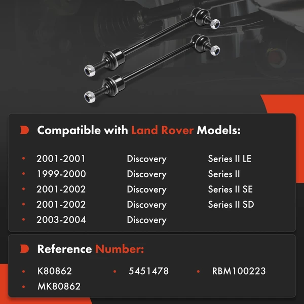 Sway Bar Link Front Driver & Passenger A-Premium APCA8353