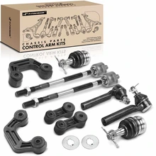 1998-2002 Subaru Forester A Set of 10 Ball Joint Sway Bar Link and Tie Rod End Kit Front & Rear A-Premium APCA2089
