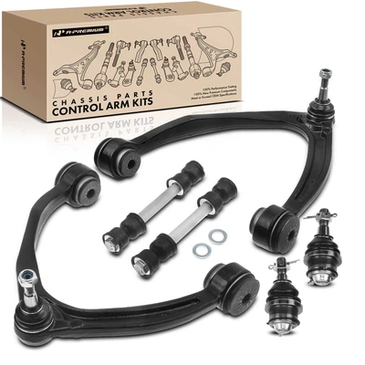 6 Pcs Front Control Arm Sway Bar End Link