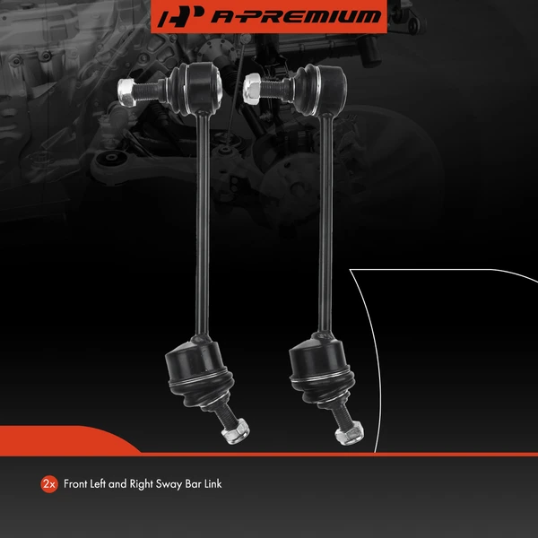 Sway Bar Link, Front Side, A-Premium APCA2121