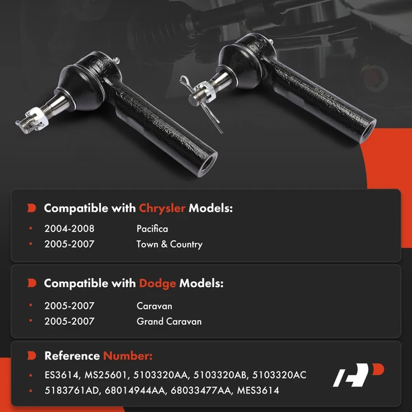 Tie Rod End Front Outer A-Premium APCA9389