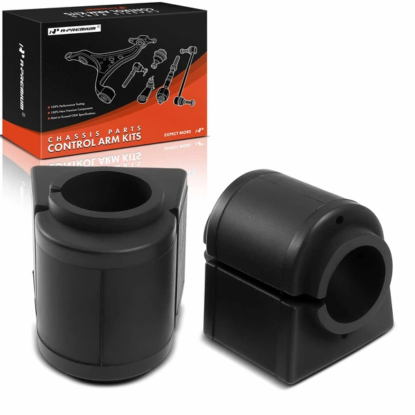 2-Pc Sway Bar Bushing Kit with Bar, Front To Frame A-Premium APCA9600