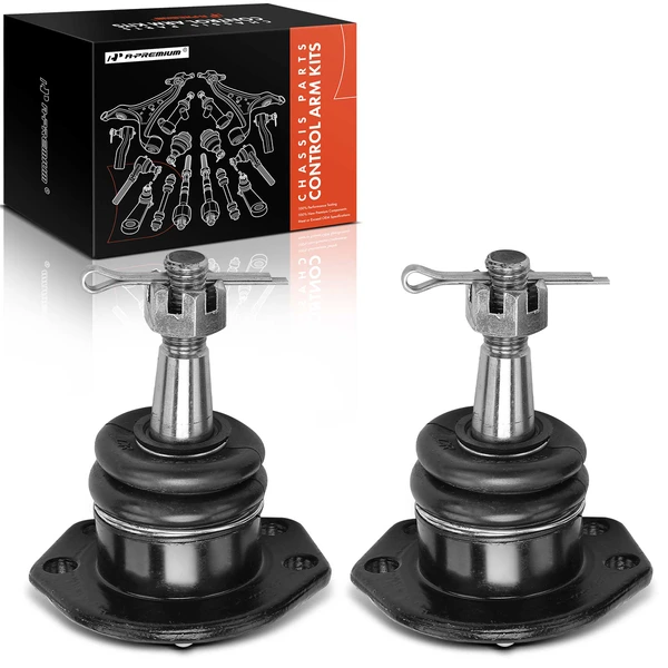 2 Pcs Front Upper Ball Joint for Chevrolet Corvette 1984 1985 1986 1987 1988-1996