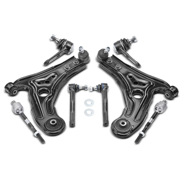 A Set of 8 Control Arm Ball Joint and Tie Rod End Kit Front Side A-Premium APCA2678