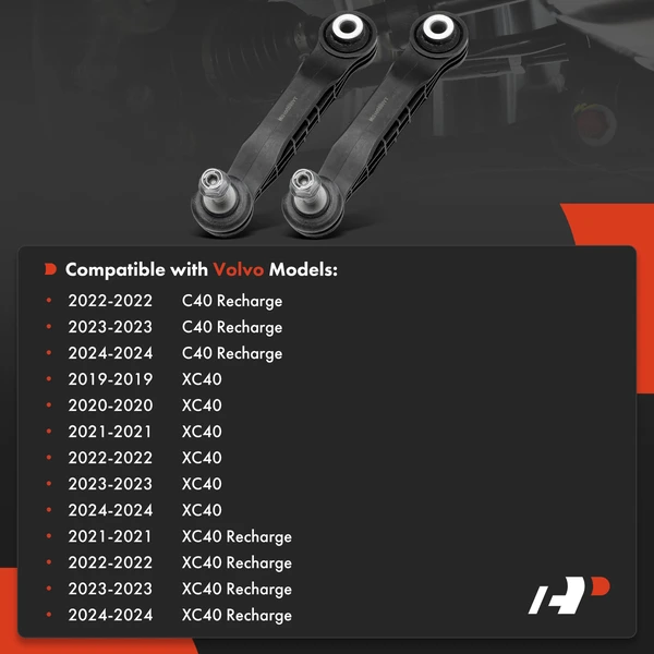 Sway Bar Link Rear Driver & Passenger A-Premium APCA7750