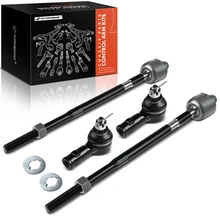 4 Pcs Inner & Outer Tie Rod End