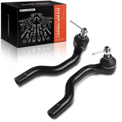 2 Pcs Outer Steering Tie Rod End