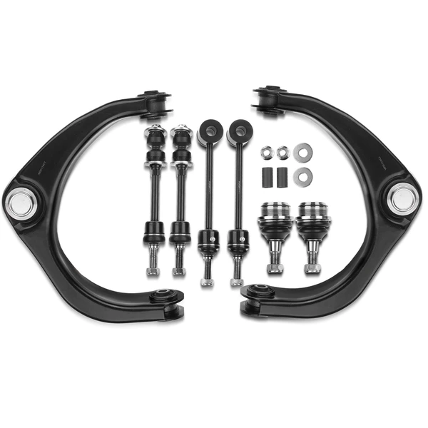 2006-2007 Dodge Ram 1500 A Set of 8 Control Arm Ball Joint and Sway Bar Link Kit Front & Rear A-Premium APCA2751