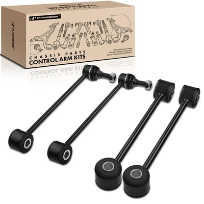 4 Pcs Front & Rear Sway Bar Link