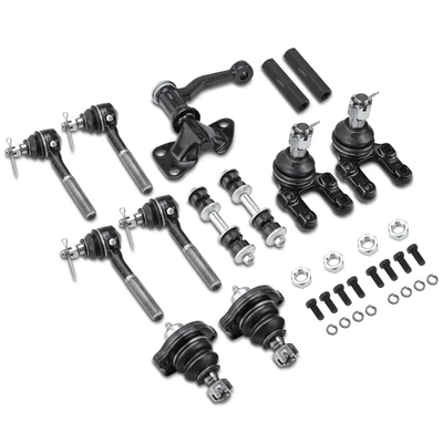 13 Pcs Idler Arm Stabilizer Bar End Link Tie Rod End
