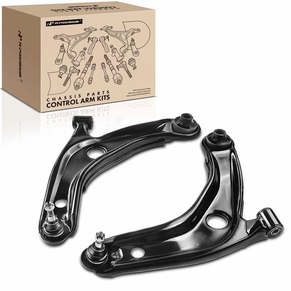 2-Pc Control Arm and Ball Joint Kit, Front Lower with Ball Joint A-Premium APCA2784