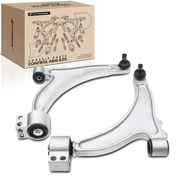 2010-2016 Buick LaCrosse 2-Pc Control Arm and Ball Joint Kit, Front Lower with Ball Joint A-Premium APCA2811