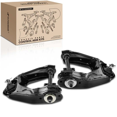 2 Pcs Front Upper Control Arm with Ball Joint