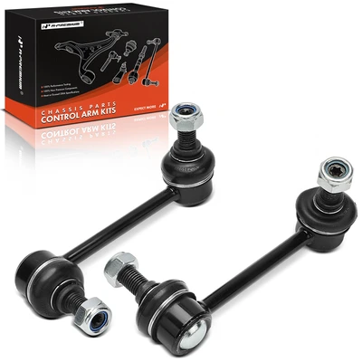 2 Pcs Rear Driver & Passenger Sway Bar Link with Ball Joint
