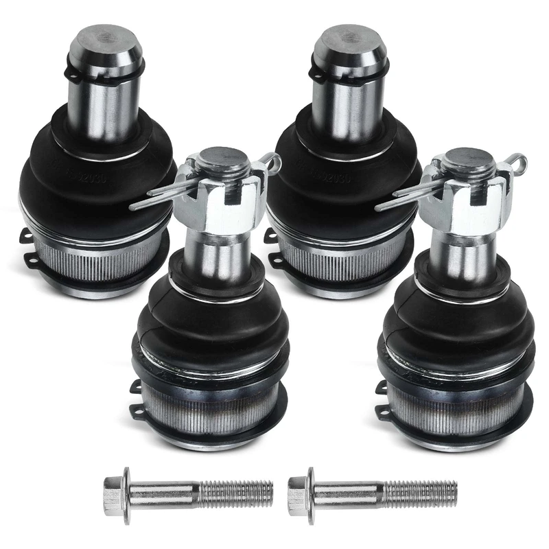 4 Pcs Front Lower & Upper Ball Joint for 1991-1993 Mazda Navajo