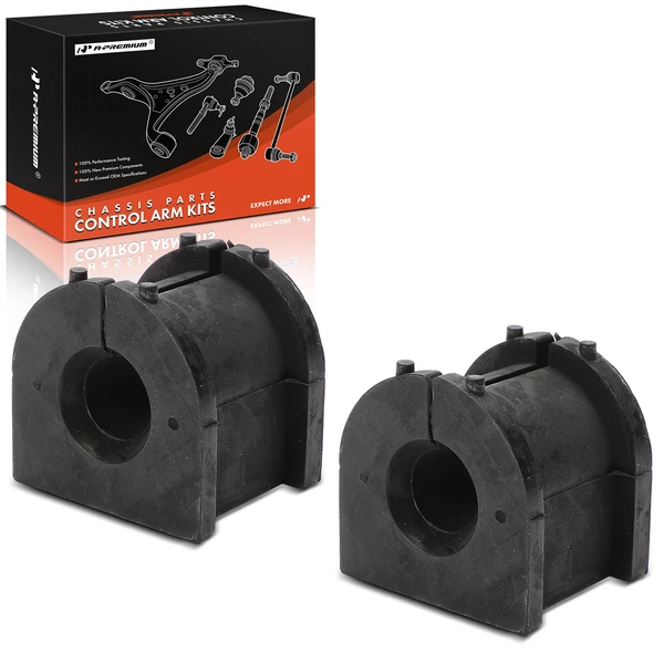 2-Pc Sway Bar Bushing, Rear Driver & Passenger A-Premium APCA9582