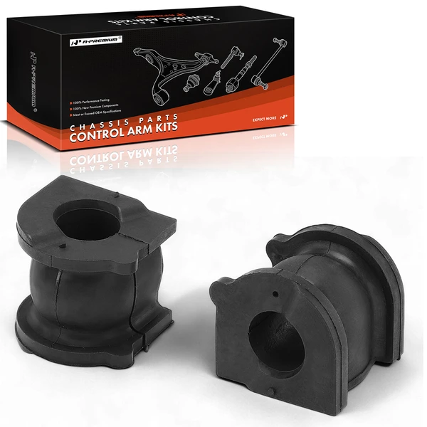 2014-2020 Acura MDX 2-Pc Sway Bar Bushing Kit, Front To Frame A-Premium APCA9583