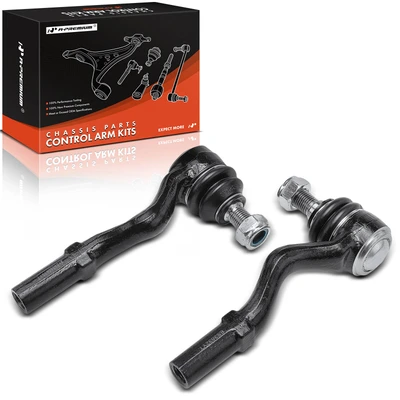 2 Pcs Left & Right Outer Tie Rod End