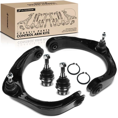 4 Pcs Front Control Arm with Ball Joint