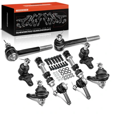 10 Pcs Front Sway Bar Link Tie Rod End with Ball Joints