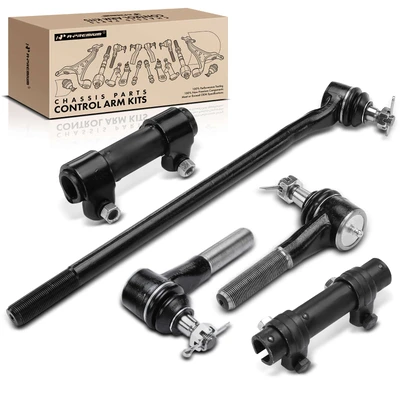 5 Pcs Inner & Outer Tie Rod End