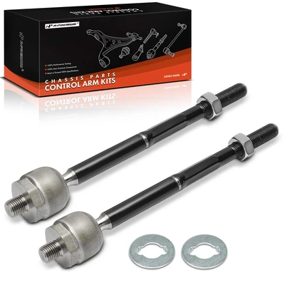2 Pcs Front Inner Steering Tie Rod End