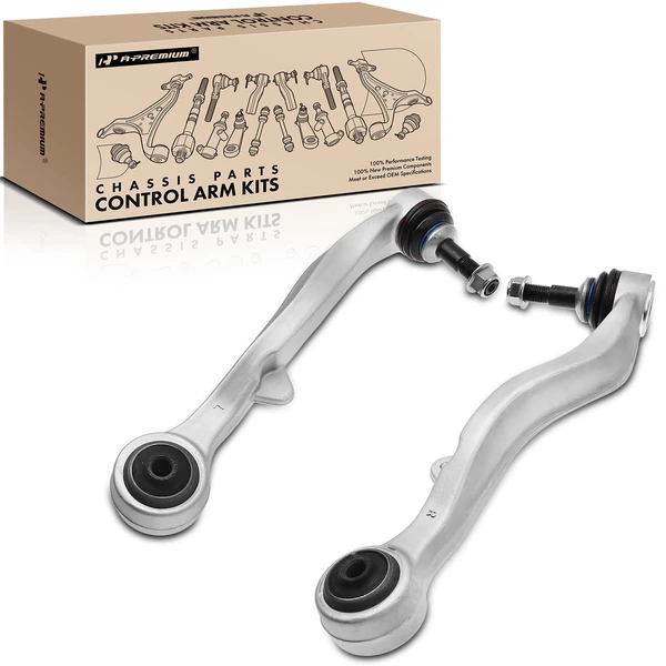 2006-2010 BMW M6 2-Pc Control Arm and Ball Joint Kit, Front Lower Rearward with Ball Joint A-Premium APCA3009