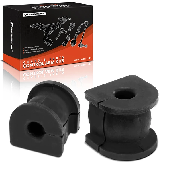 2-Pc Stabilizer Sway Bar Bushing, Rear Side A-Premium APCA9631