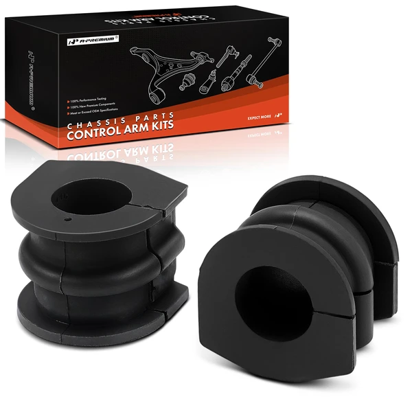 2004-2005 Nissan Maxima 2-Pc Sway Bar Bushing Kit, Rear To Frame A-Premium APCA9632