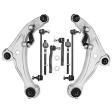 2007-2013 Nissan Altima A Set of 8 Control Arm Sway Bar Link and Tie Rod End Kit Front Lower A-Premium APCA3036