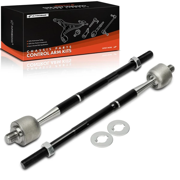 2 Pcs Front Inner Tie Rod End for 2015-2022 GMC Canyon