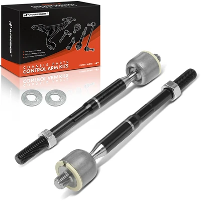 2 Pcs Front Driver & Passenger Inner Tie Rod End
