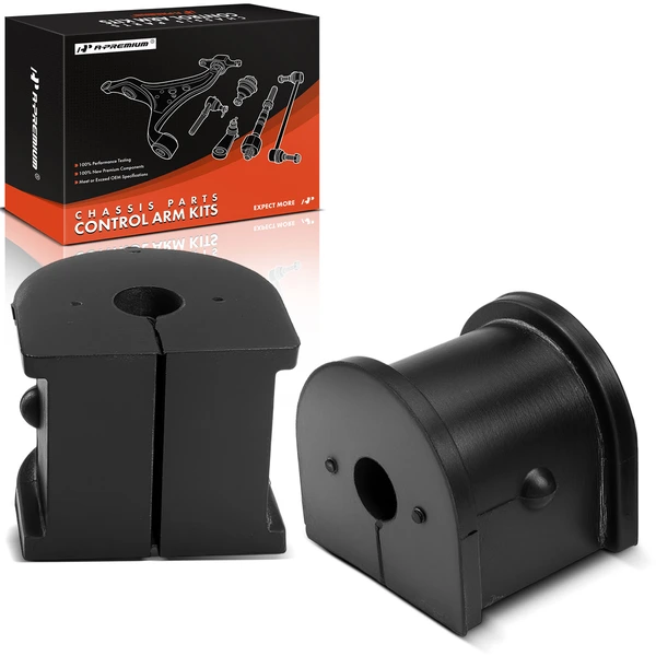 2-Pc Suspension Stabilizer Bar Bushing Kit, Rear To Frame A-Premium APCA9642
