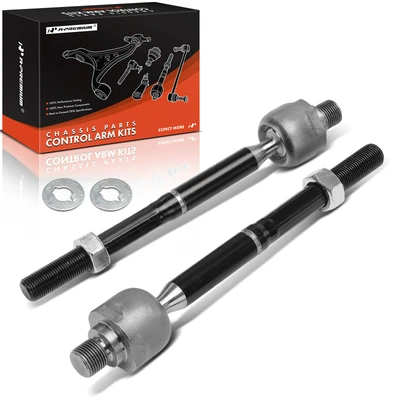 2 Pcs Front Inner Tie Rod End