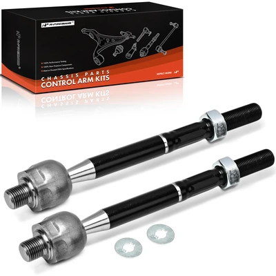 2 Pcs Front Inner Tie Rod End