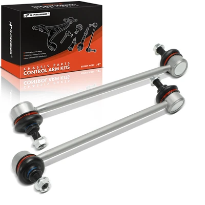 2 Pcs Front Driver & Passenger Sway Bar Link