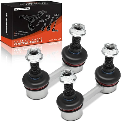 2 Pcs Rear Driver & Passenger Sway Bar Link