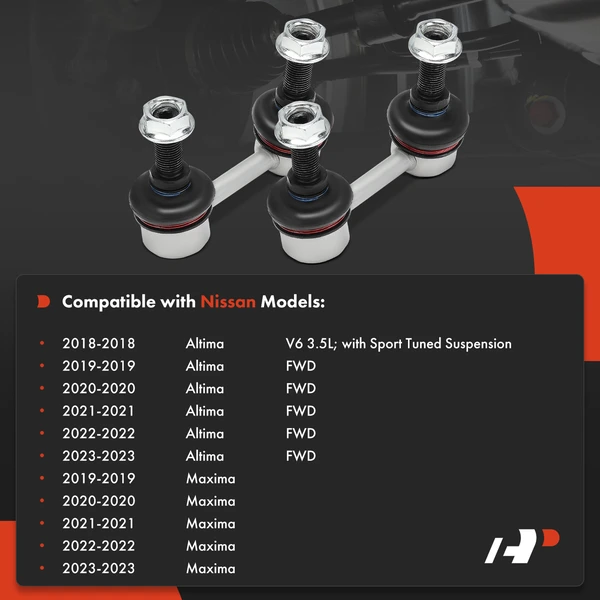 Sway Bar Link Rear Driver & Passenger A-Premium APCA7759