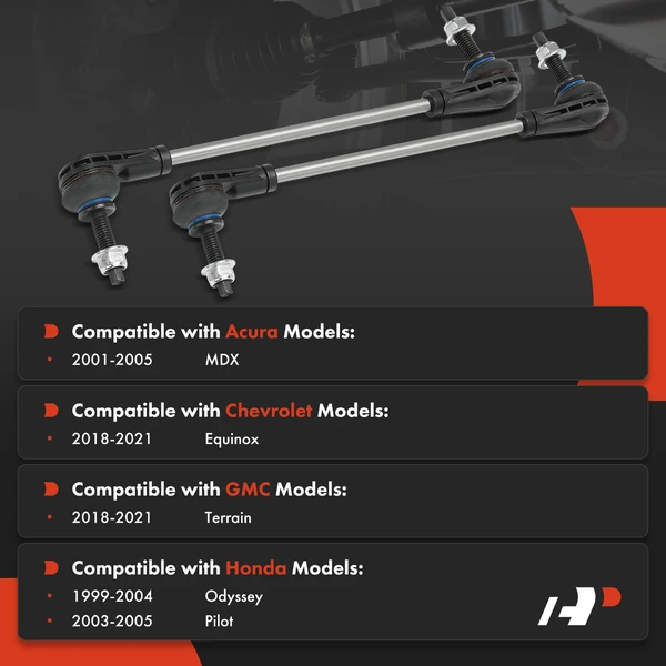 Sway Bar Link Front Driver & Passenger A-Premium APCA8361