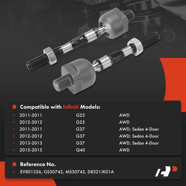 Tie Rod End Front Inner A-Premium APCA8031